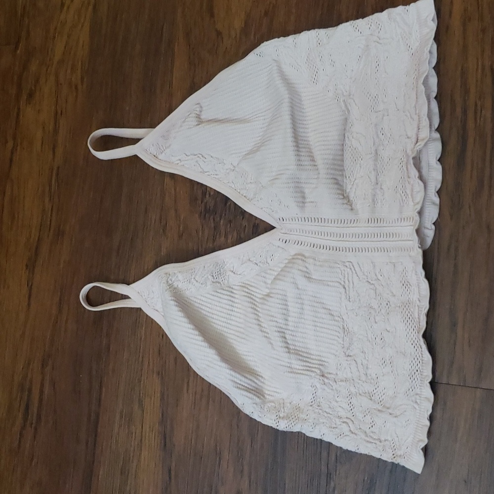 Free People Light Pink Bralette Size Large/XL